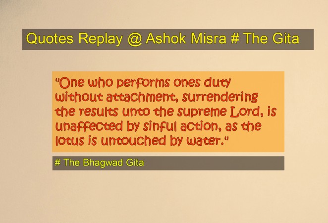 Quotes Replay. The Gita.2